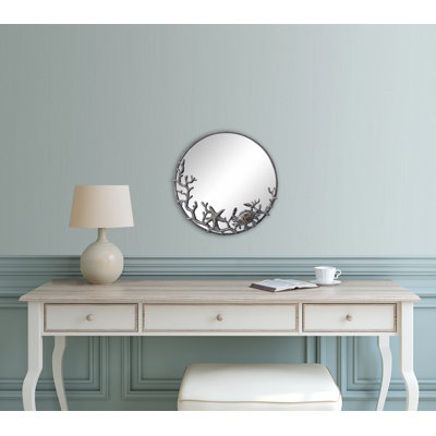 Miroir mural étoile de mer et crabe