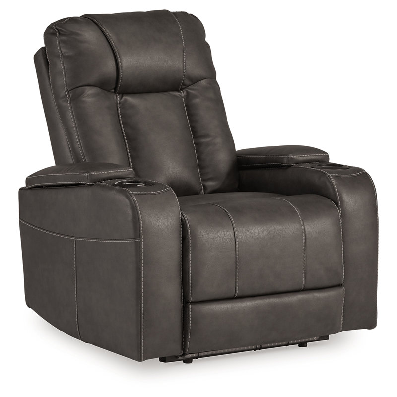 Feazada Power Recliner, Gray