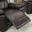 Manual Recliner Chair with LED Light Strip-1399871399