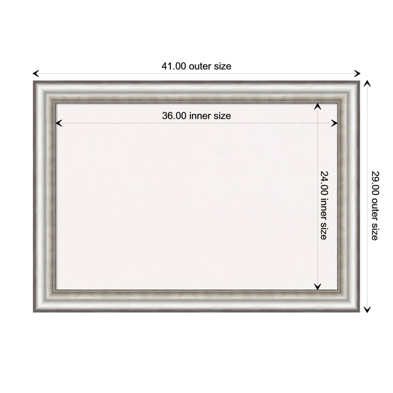 Wall Cork Small Bulletin Board, 29" x 41"
