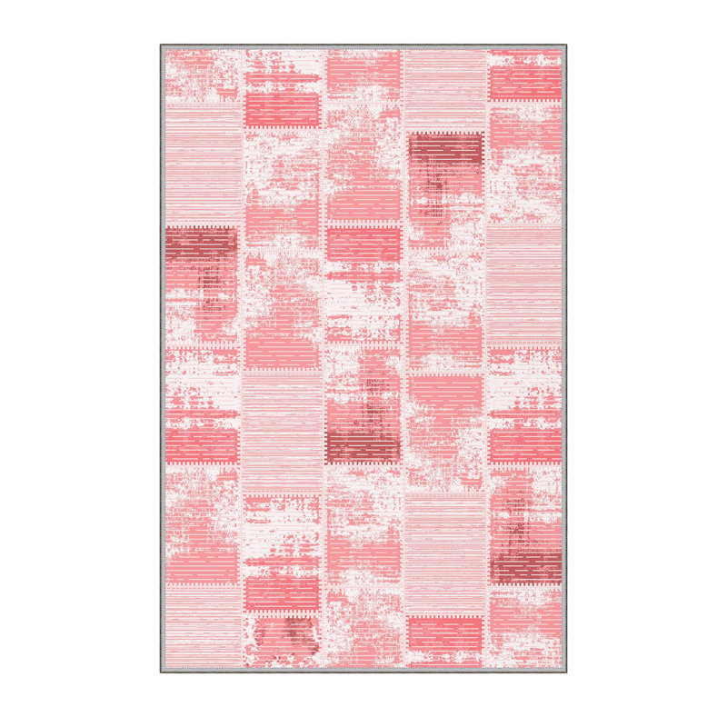 Antibacterial Hall Carpet, 3D Digital Printed, 3.3 x 9.8 Feet | 100% Polyester, 0.3 in Pile Height, PVC Non-Slip Underside | Machine Washable, Durable, Non-Slip Design for Modern Entryways & Living Spaces