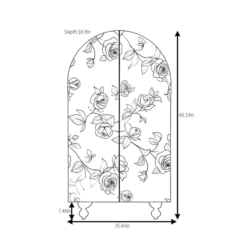 Retro Rose Wardrobe