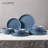  12 Piece Stoneware Dinnerware Set - Service For 4-763347698