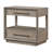 2-drawer Nightstand Bedside Table Washed Oak