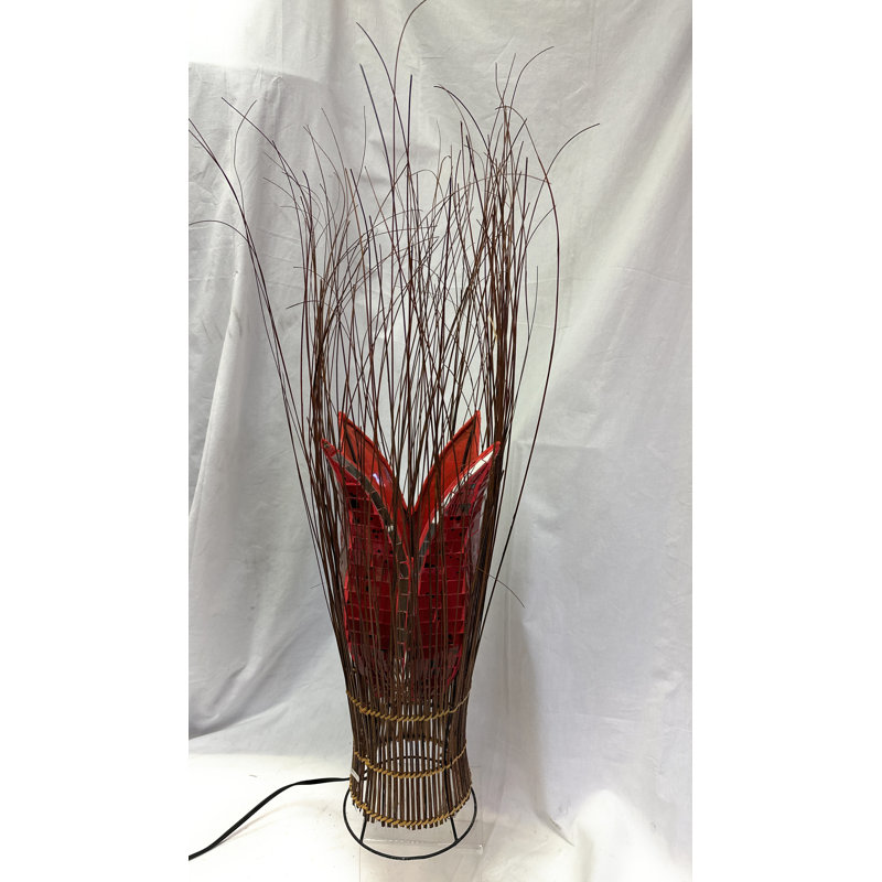 Handmade Cut Glass Table Lamp