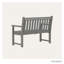 Banc de jardin POLYWOOD-9706263-9706256