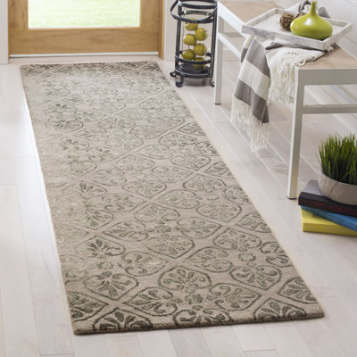 Oakton Hand Tufted Wool Floral Rug