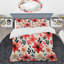 Conformation Pink And White Floral Pattern - Ensemble de housse de couette à motif floral-899791419