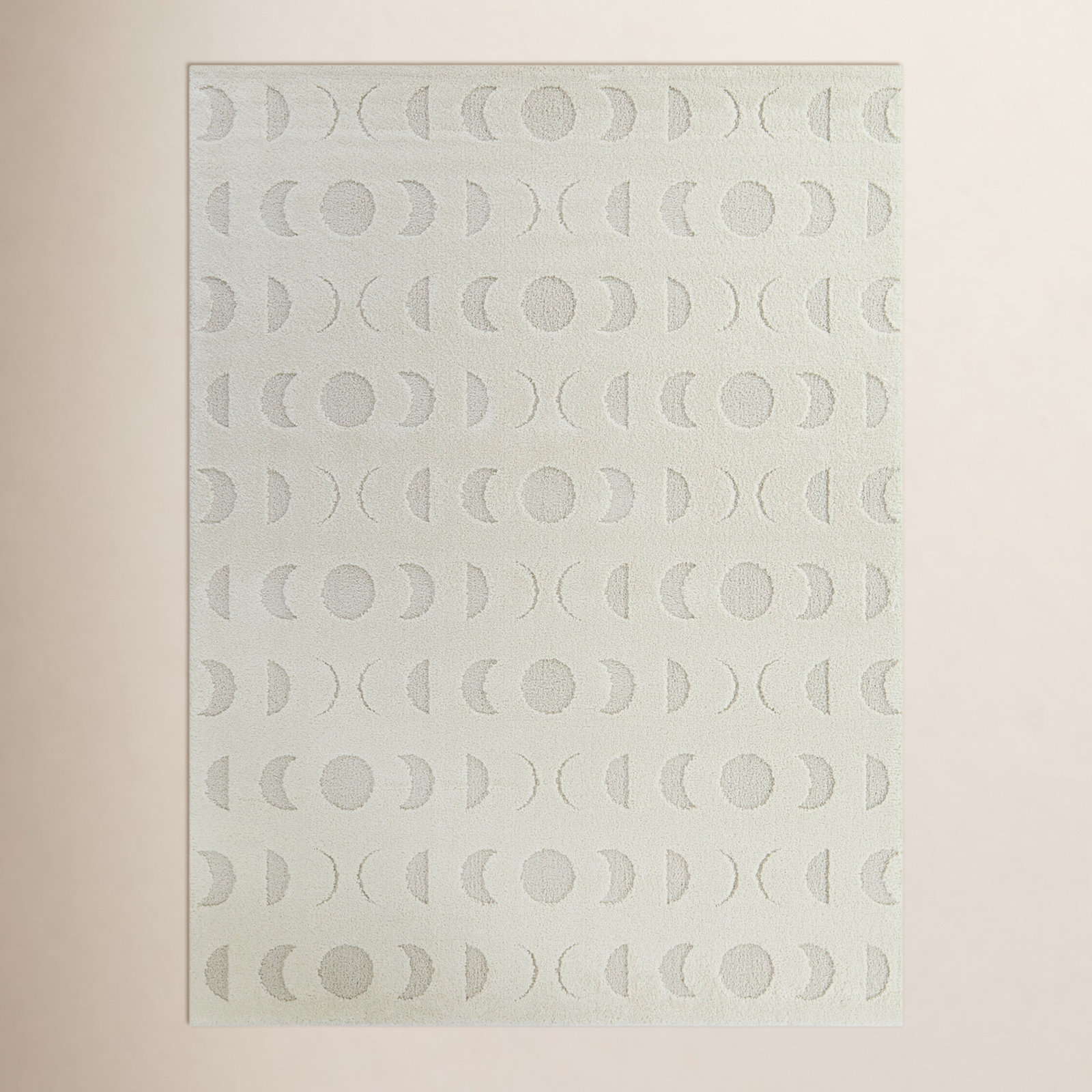Paolucci Gray Cream Contemporary Geometric Rug, Rectangle 7'10" x 10'