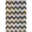 Tapis noir / blanc en laine / coton touffeté à la main Airiona-1806236944