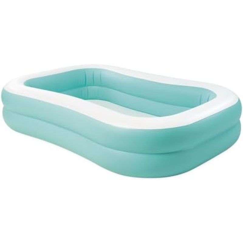 Swim Center Inflatable Family Pool: Capacity – 60" X 19", 19" H x 90" W x 60" D
