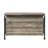 Gray And Oak Counter Height Table With 2 Shelves Storage Antique & Sandy Table, 121 Lb Weight Capacity