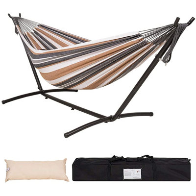 Mcclinton 2 Person Classic Hammock with Stand