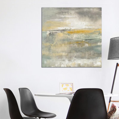 February Sky 1 Piece Wrapped Canvas Painting
