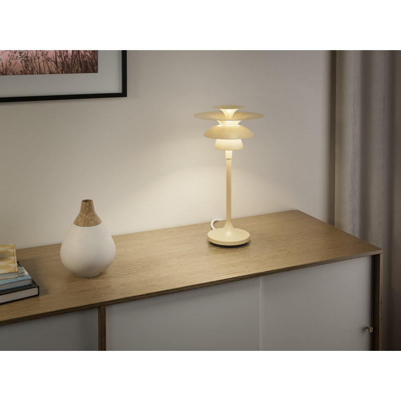 Picasso Metal Novelty Lamp, Light Honey