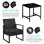 2 Seater Rattan Conversation Set-124799002