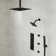 Dual Shower Heads System with Handheld Spray, Thermostatic Shower Faucet Set