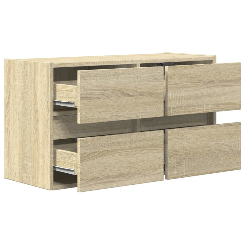 Yes_No_No_Yes_No TV Stand, Sonoma Oak, 80cm