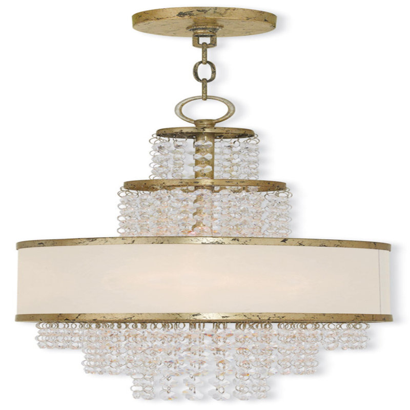 3 - Light Classic / Traditional Chandelier, 15" W x 15" H