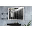 Miroir mural de salle de bain surdimensionné 60X40 pouces