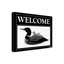 «Welcome Loon» par Mark Frost, impression sur toile tendue-172262530