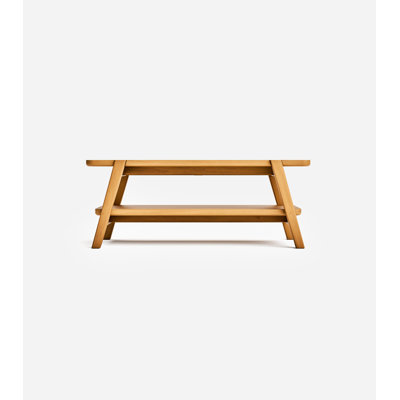 Apanas Solid Wood Coffee Table