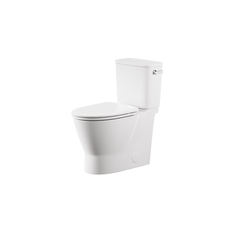 American Standard Aspirations 1.28 Gallons GPF Elongated Comfort Height Floor Mounted Two-Piece Toilet (Seat Included)