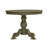 Colne 30" Counter Height Extendable Poplar Solid Wood Pedestal Dining Table-1537837720