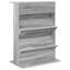 Wood Free Standing Magazine Rack-331409160