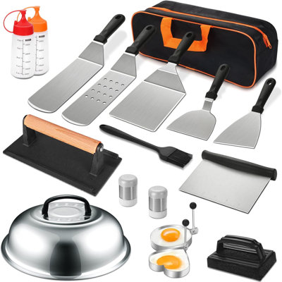 Stainless Steel Non-Stick Grilling Tool Set