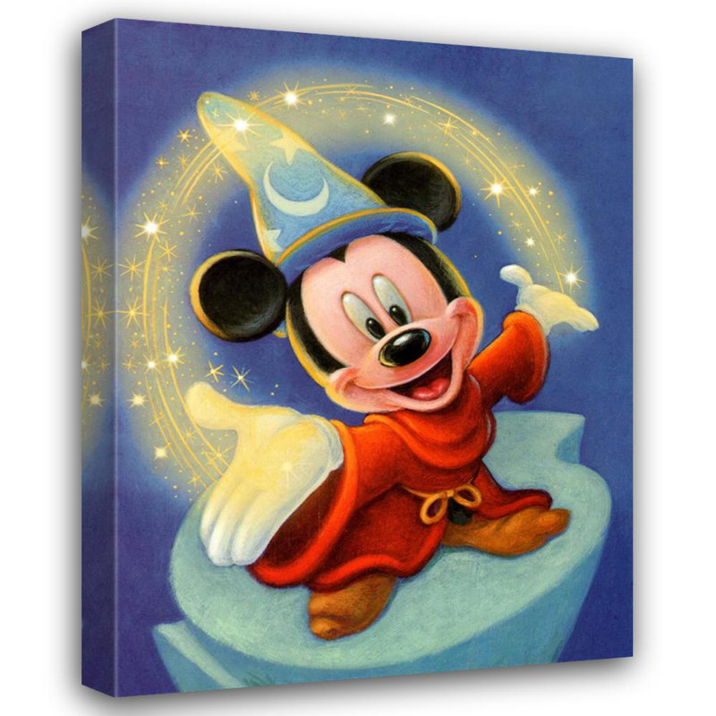 Sorcier Mickey - Fantaisie magique, H 24 po x l 18 po