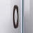 36'' W x 36'' D x 78'' H Semi-Frameless Round Shower Enclosure-84076648