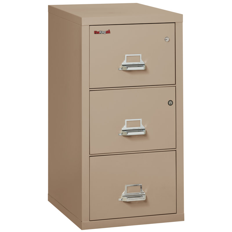 Legal 3 - Drawer File Cabinet, Platinum, Taupe