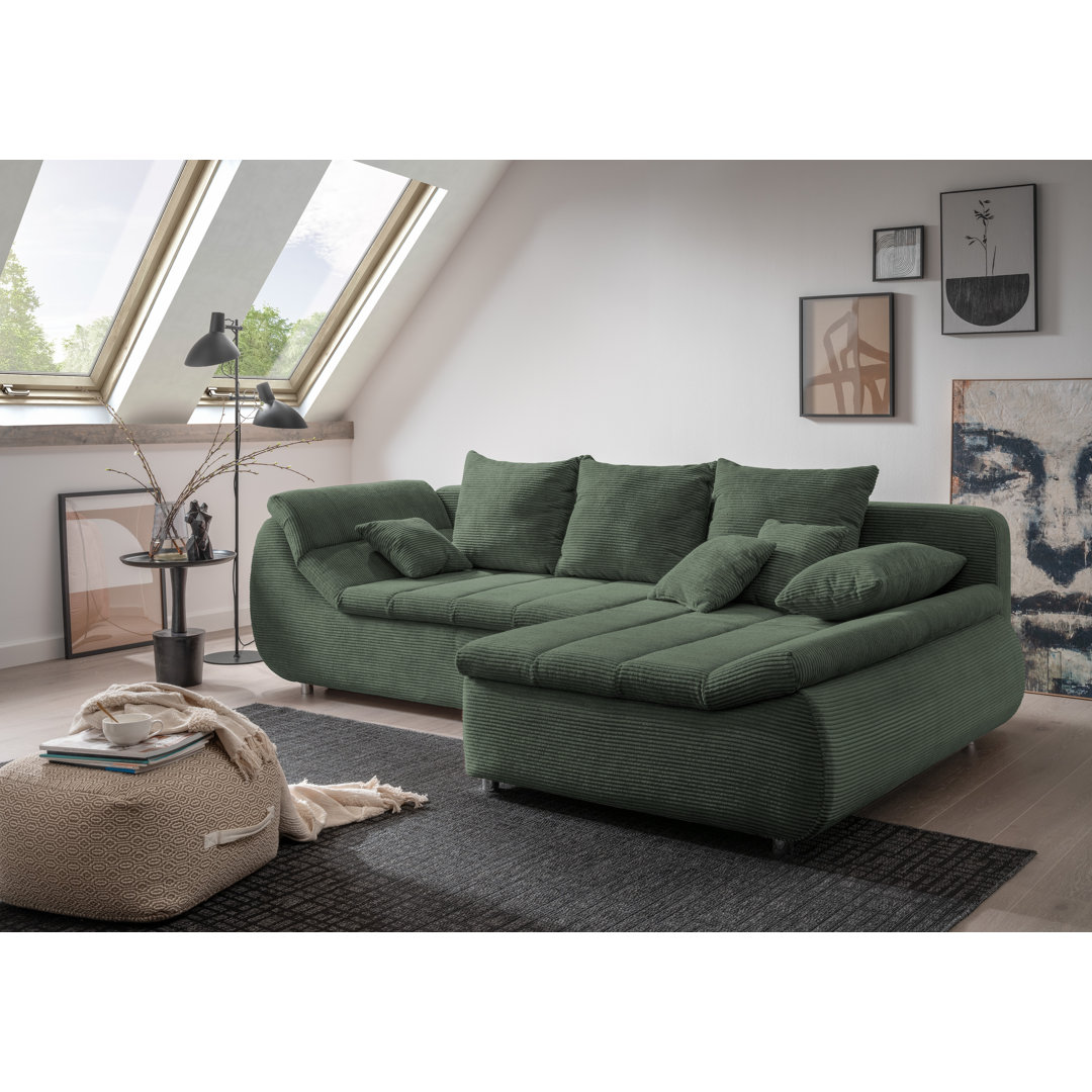 Ecksofa Aliyan mit Bettfunktion