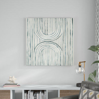 Gyrate II - Wrapped Canvas Painting