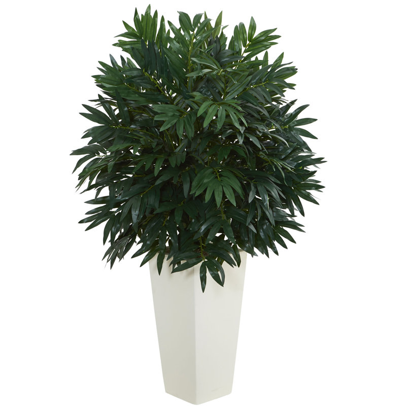 37'' Faux Bamboo Plant in Ceramic Planter
