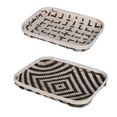 Ensemble de 2 plateaux de service Thiel