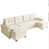 Beige+White Chenille