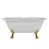 White / Brass