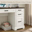 Bureau d'ordinateur avec prise et huche Buckhorn-968508328