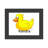 Personalized Duck Cartoon Caricature with a Mat, Ready to Frame-104370516