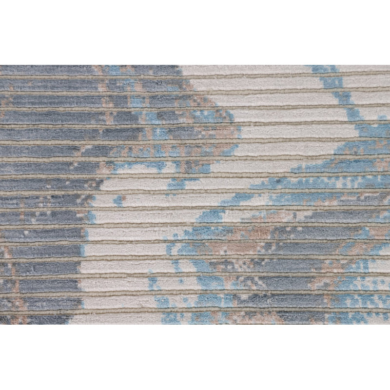Handmade Wool Modern Abstract Rug