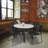 Kee Round Breakroom Table Top, 4 Zeng Stack Chairs-104325666-104325665-4021000