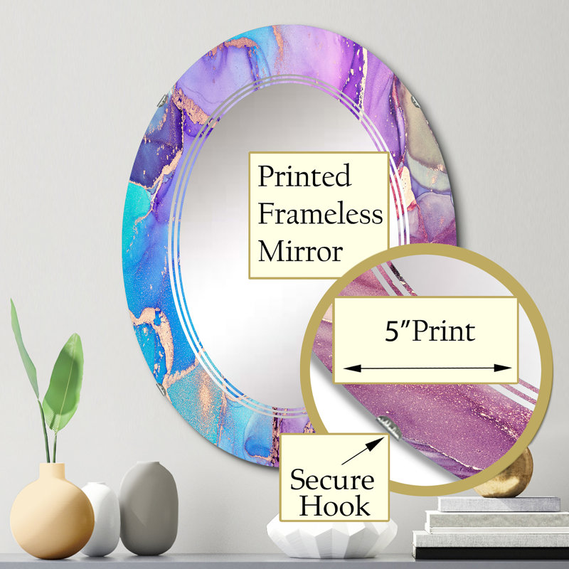 Oval Mirror, 30" x 20"