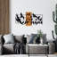 Décoration murale en bois