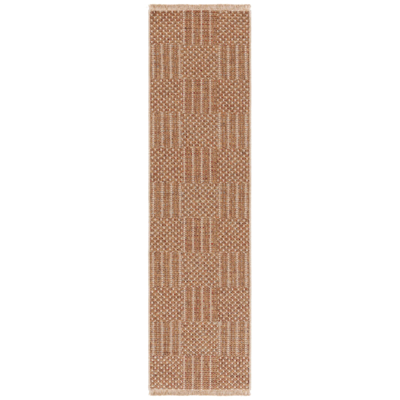 Talaiyah Performance Geometric Rug, Runner 2'2" x 8'
