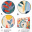 Impressionniste impressionnant loup coloré II - loup, art mural en métal-1193499386
