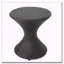 Table d'appoint 16 pouces en osier multicolore brun