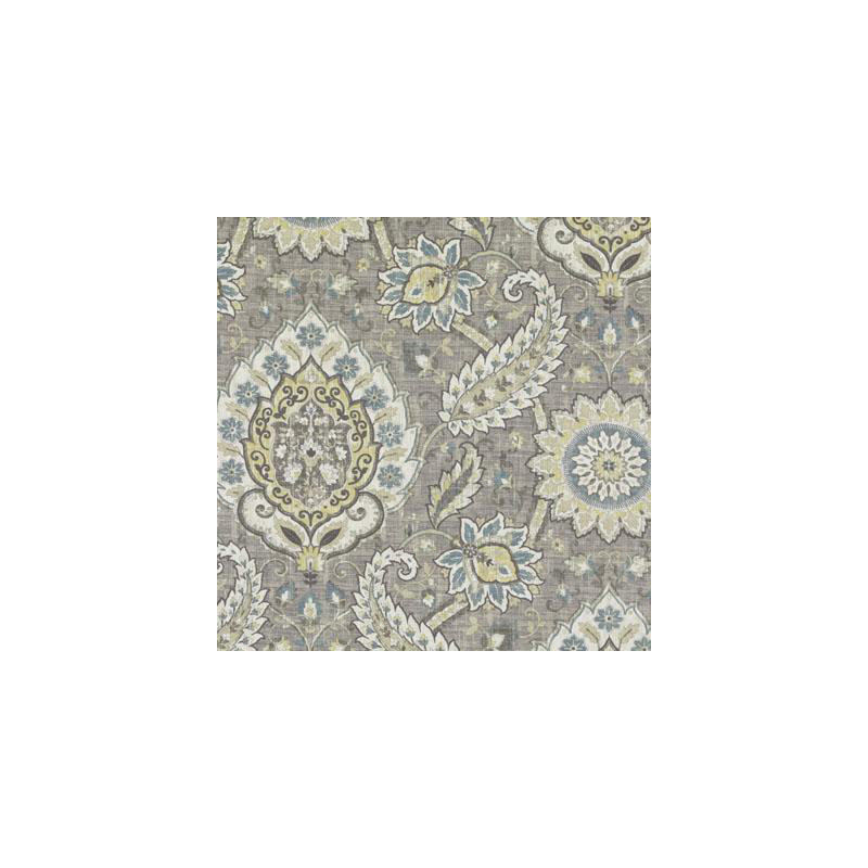 Starlight Print Fabric, Platinum/Olive