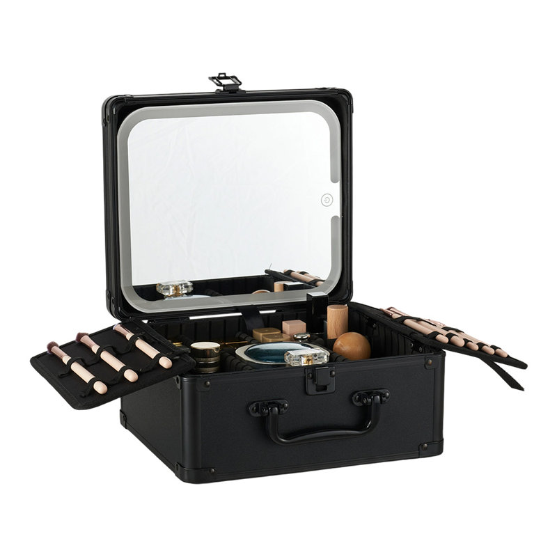 Polyvinyl Chloride (PVC) Jewellery Box, Black